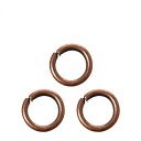 基礎金具 丸カン (0.8×4mm) 【銅古美】約5グラム入(約95個程度)