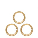 基礎金具 丸カン (0.5×4mm) 【(J)ゴールド/国内メッキ】約5グラム入(約300個程度)