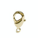カニカン (特小) 10mm 5個入 ゴールド ニッケルフリー ナスカン 金属アレルギ ー対応 留め具 アクセサリーパーツ 留め金具 ハンドメイド