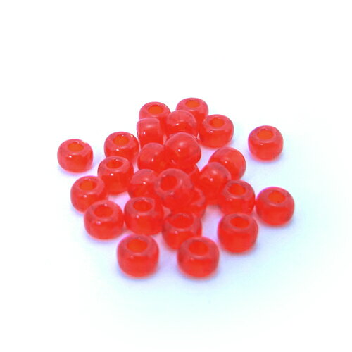 2.7mm 広島 丸大ビーズ/スキ (#31レッド)10g入