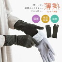 300円OFFクーポン有★手袋 ハンドウォーマー アームウォーマー インナー手袋 インナー グローブ 薄熱 薄い 防寒 薄手 あったか 冷え対策 日本製 レディ...