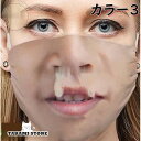 マスク おもしろマスク 3枚セット ハロウイン 変装用 仮装 プリントマスク 立体 顔 表情柄 洗える 防塵 面白 個性的 大人 男女兼用 パー