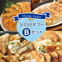 【送料込】父の日ギフトBセット 餃子が4種計5パック入った家族みんなで餃子を楽しめるセット
