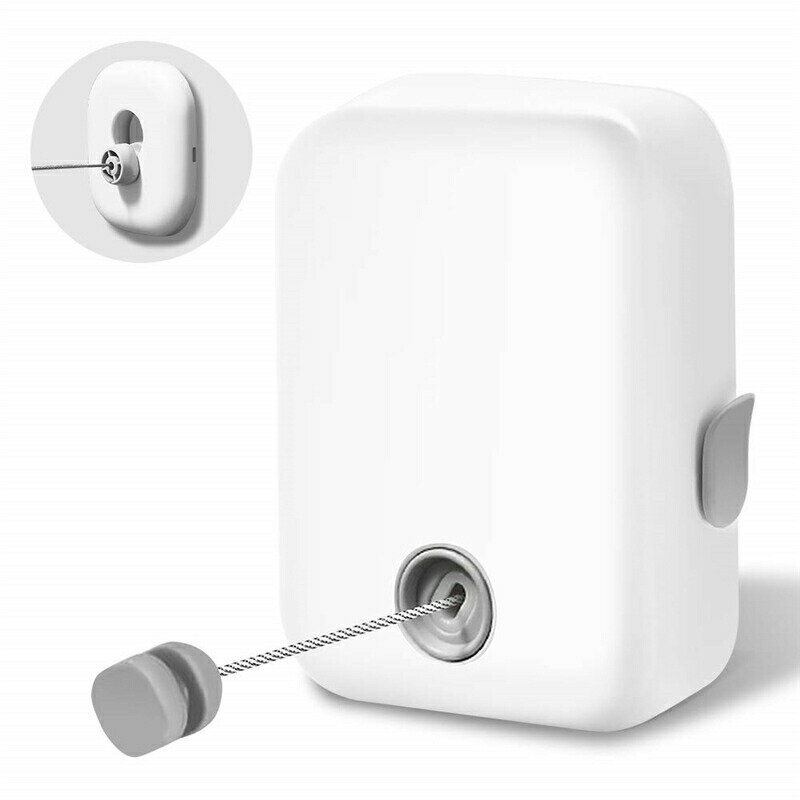 【ワイヤーの長さ4.3m、最大荷重25KG】強度と耐久性が優れた高品質の304ステンレススチールで作られたワイヤーを採用する。外層はプラスチック材料を付かて錆にくいです。ワイヤーは最長4.3m、最大25KGまでの洗濯物を干しことができます ...