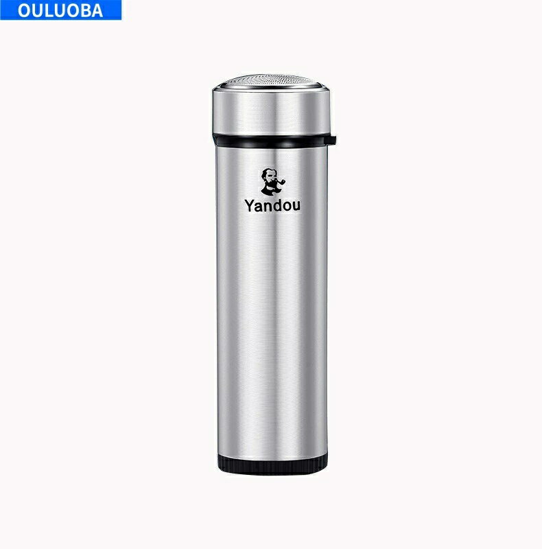 回転式メンズシェーバー 乾電池式 髭剃り ひげそり メンズシェーバー 電気シェーバー 旅行 髭剃り ひげ..