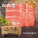 スーパープレミアムギフト 近江牛肉 至極上すき焼き・しゃぶしゃぶ(約2〜3人前) ロース・カタロース(桐箱入り) お取り寄せグルメ