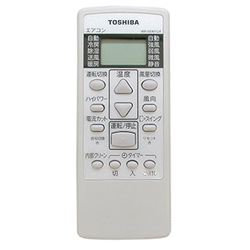 東芝 エアコン用リモコンWH-UD01GJF(東芝部品コード:43066069) 東芝 エアコン用リモコンWH-UD01GJF(東芝部品コード:43066069)