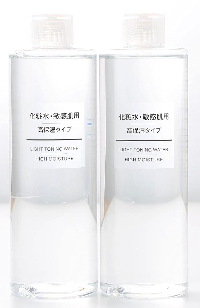 【2本セット】無印良品 化粧水 敏感肌用 高保湿タイプ（大容量） 400ml