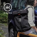 AIRPAQ(エアパック)バックパック BIQ・ビック メンズ ブラック グレー アップサイクル ロールトップ 耐水 撥水 おしゃれ リュック 大容量 大きめ ...