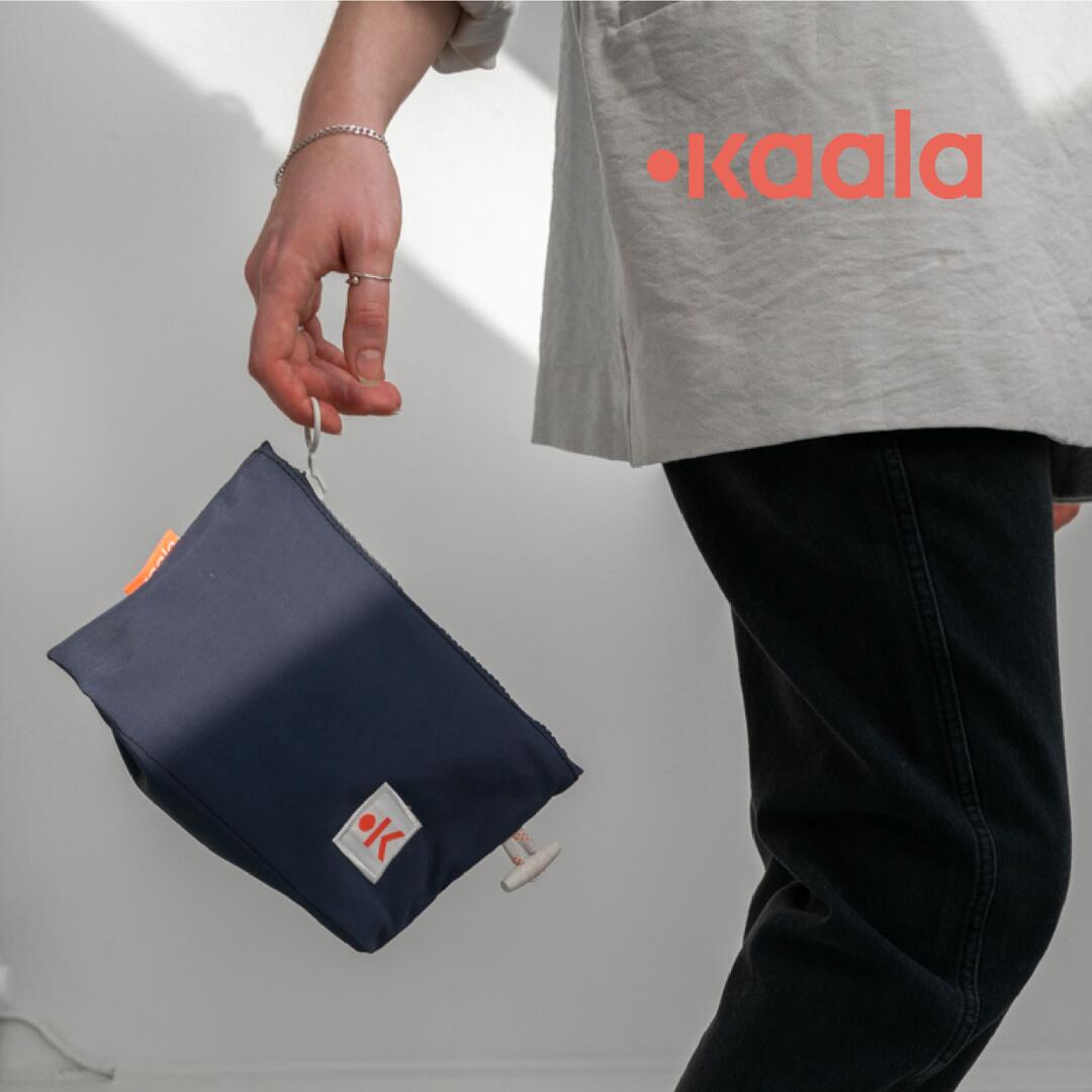 kaala（カーラ） Pouch "Tuula" ポーチ テューラ 全3色 レディース メンズ リサイクル素材 収納 小物入れ