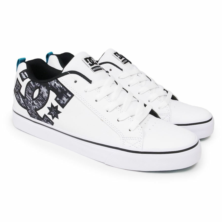 DC SHOE ǥ塼COURT VULC SE SN[WHITE/BLACK FADE]( ˡ 塼 塼  ȥܡ SKATEBOARD SB ۥ磻 )ڥ饹ȥ