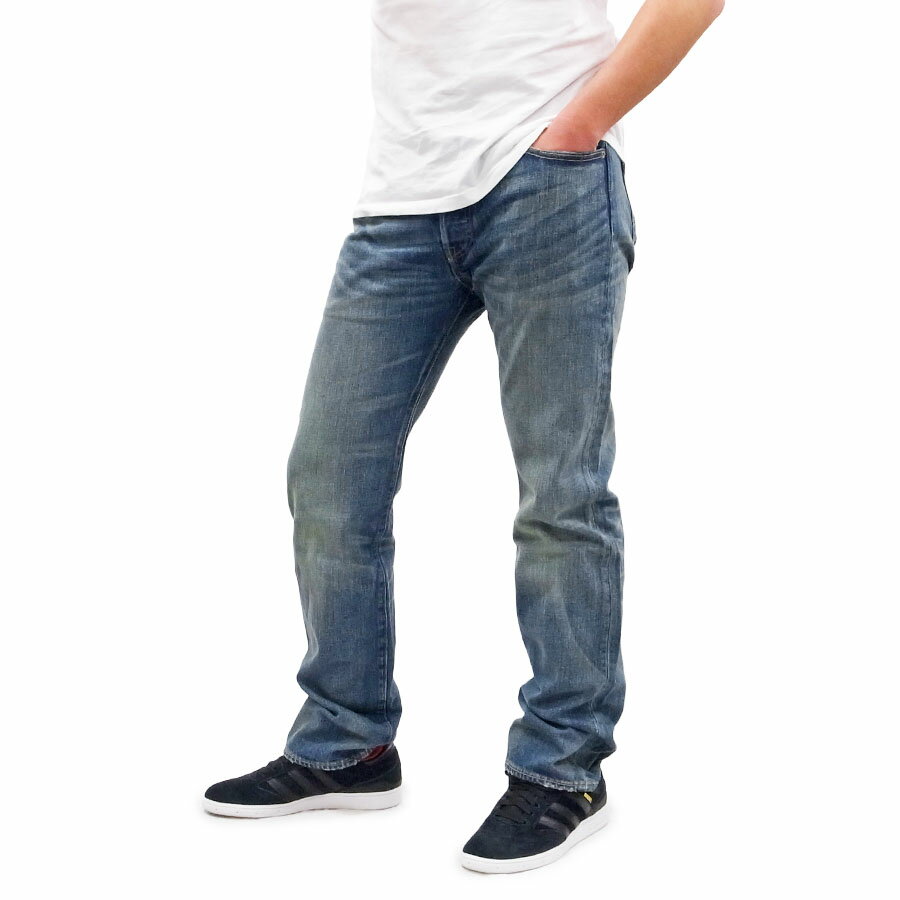 LEVI'S ꡼Х501 STRAIGHT FIT DENIM PANT[LIGHT WASHE](ǥ˥ѥ  ȥ졼ȥեå ܥե饤   ֥롼  ǥ )