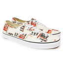 VANS oYAUTHENTIC@[ (PACKING TAPE) BLANC DE BLANC/TRUE WHITE](@Y I[ZeBbN G Xj[J[ V[Y C Y fB[X jZbNX US USAKi GWZ[)