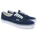 VANS バンズERA NAVY (ヴァンズ エラ メンズ レディース スニーカー シューズ 靴 定番 青 ブルー ネイビー US USA規格 定番 ロングセラー)