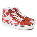 VANS バンズSK8-HI 38 DX　[ (ANAHEIM FACTORY)CAMO/RED](ヴァンズ スケートハイ HI TOP ハイトップ メンズ スニーカー シューズ 靴 アナハイムコレクション レッド 赤 迷彩 ミリタリー カモ)