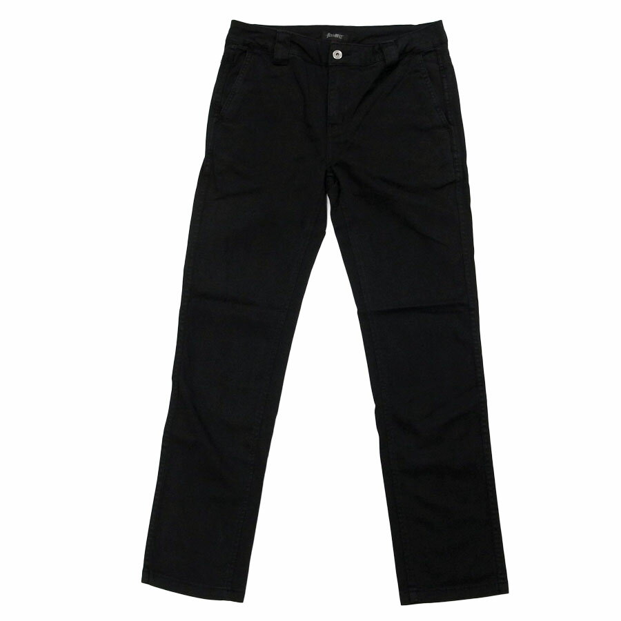 ALTAMONT オルタモントA/969 SLIM FIT CHINO PANT　[BLACK](アルタモント メンズ チノパン スケートボード スケート ジップフライ SB スリムフィット ブラック 黒 )