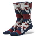 STANCE SOCKS MENS スタンスソックスMUSTANG SOCKS　[NAVY](スタンス ソックス ウール 靴下 メンズ スケート スケートボード) 【ネコポス】