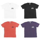 BANKS バンクスSHORES TEE　(半袖 Tシャツ メンズ レディース ユニセックス サーフ系 サーフィン オーガニックコットン カットソー ブラック 黒 ホワイト 白 レッド 赤 紫 パープル)