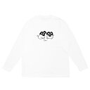 TVc Jbg\[ gbvX Y fB[X jZbNX |Cg  Ck DOG zCg  5.6oz Our.s A[Y ORIGINAL L/S TEE  (WHITE )