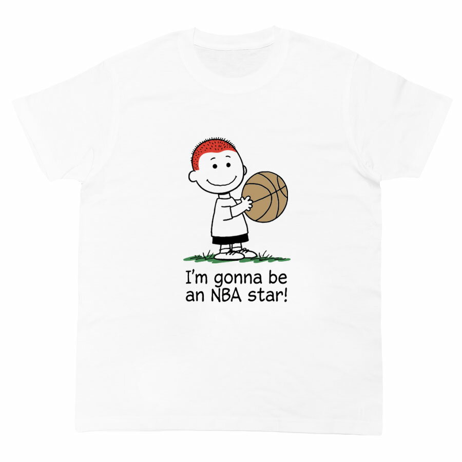 Rakuten - 半袖Tシャツ カットソー ミドル丈 メンズ レディース ユニセックス キッズ Uネック クルーネック グラフィック デザイン かわいい キャラクター イラスト バスケットボール 絵 英字 文字 ワード アルファベット ホワイト 白Our.s アワーズ ORIGINAL S/S TEE (WHITE)