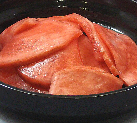 国産原料100％着色料、保存料ゼロ！「赤かぶ漬」 1kg（お漬物）