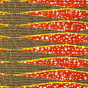 【50cm単位】アフリカ 布 アフリカンプリント布 生地 ブロード カットクロス ハンドメイド パッチワーク マスク エコバッグ 手芸材料 ダンス 舞台 衣装 通園通学に 手書き風エンクルマペン オレンジ AP-12717