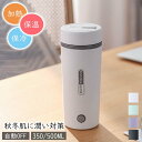 湯沸かし器 電気 ケトル 電気ポット 小型 携帯 350/500ML 旅行 110V 5分急速沸かし 空焚き防止 真空断熱 水筒 ポータブルケトル ケトル ミニ...