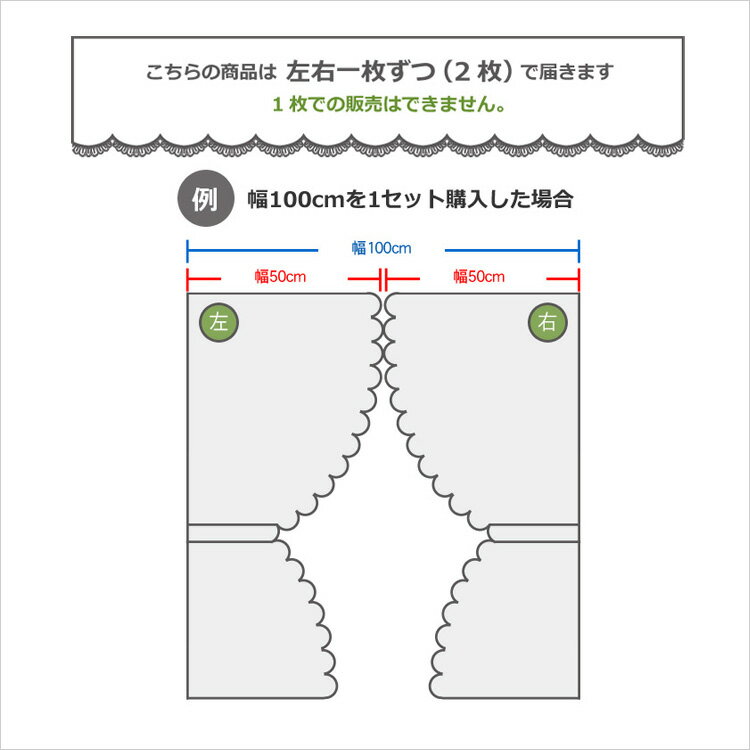 【OUL1290】【100サイズプラス】ロマンティックなインテリアに欠かせない！真っ白なL型フリルレースカーテン　幅110cm−200cmx丈201−260cm 1枚　[L字型　フレンチシャビー　ガーリー　フェミニン　シャビーシック　上品　クラシック　高級感　女性的]