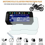 メーターパネル カバー バイク プロテクションフィルム メータースクリーンプロテクター ホンダ CB125 CB125R CB150 CB250R CB300R 2018・2019年用