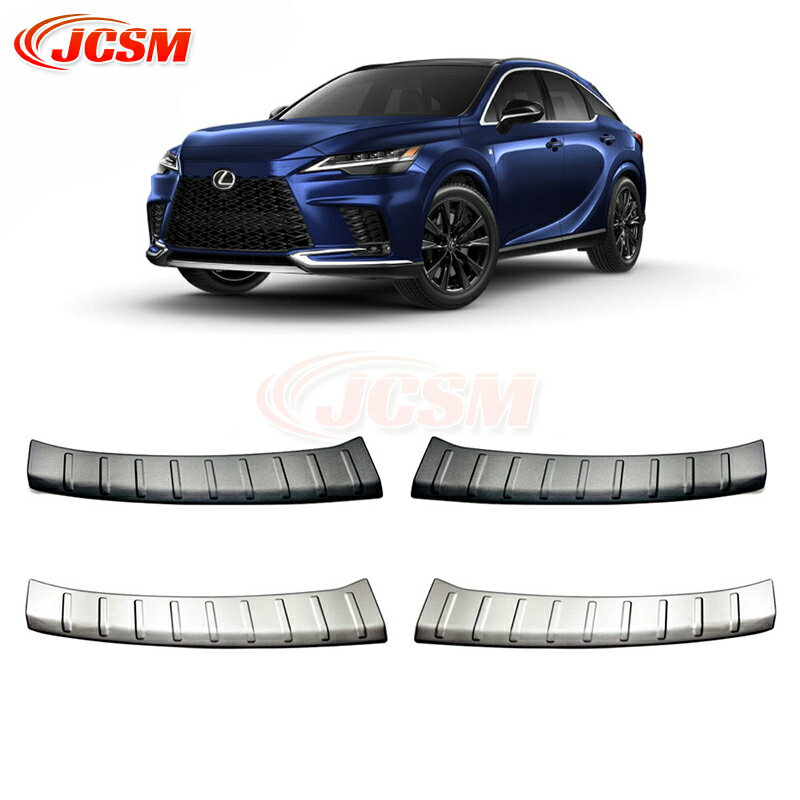 レクサス RX ラッゲージステップガード 内側 リアプロテクター 2pcs ドレスアップ アクセサリー カスタム パーツ カーキズ防止 キズ隠し カー用品 簡単装着 LEXUS