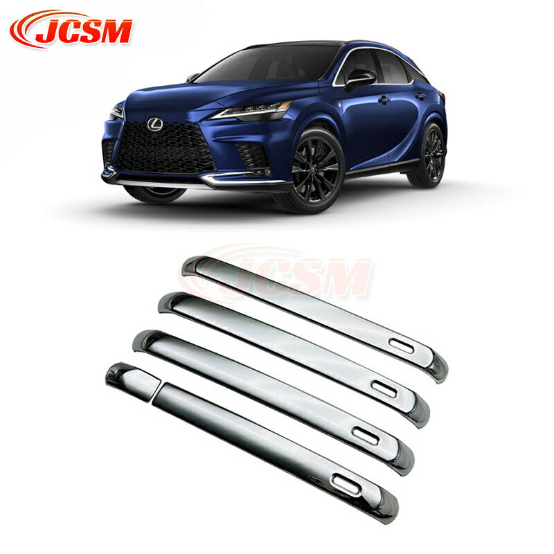 レクサス RX ドアハンドルカバー ドアハンドルプロテクター 5pcs ドレスアップ アクセサリー カスタム パーツ カーパーツ ドレスアップ キズ防止 キズ隠し カー用品 簡単装着 LEXUS