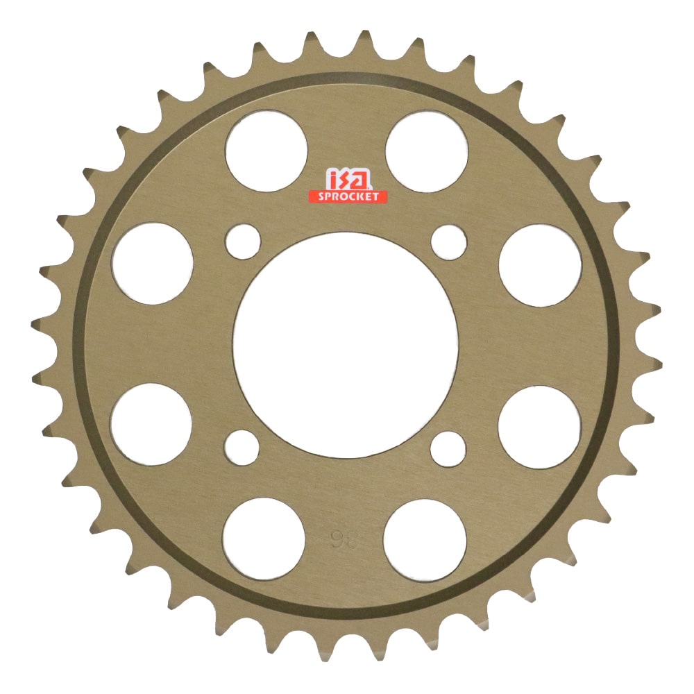 ISA（アイエスエー）アルミリアスプロケット 420サイズ 36T スーパーカブ デラックス スタンダード カスタム リトルカブ ストリート用