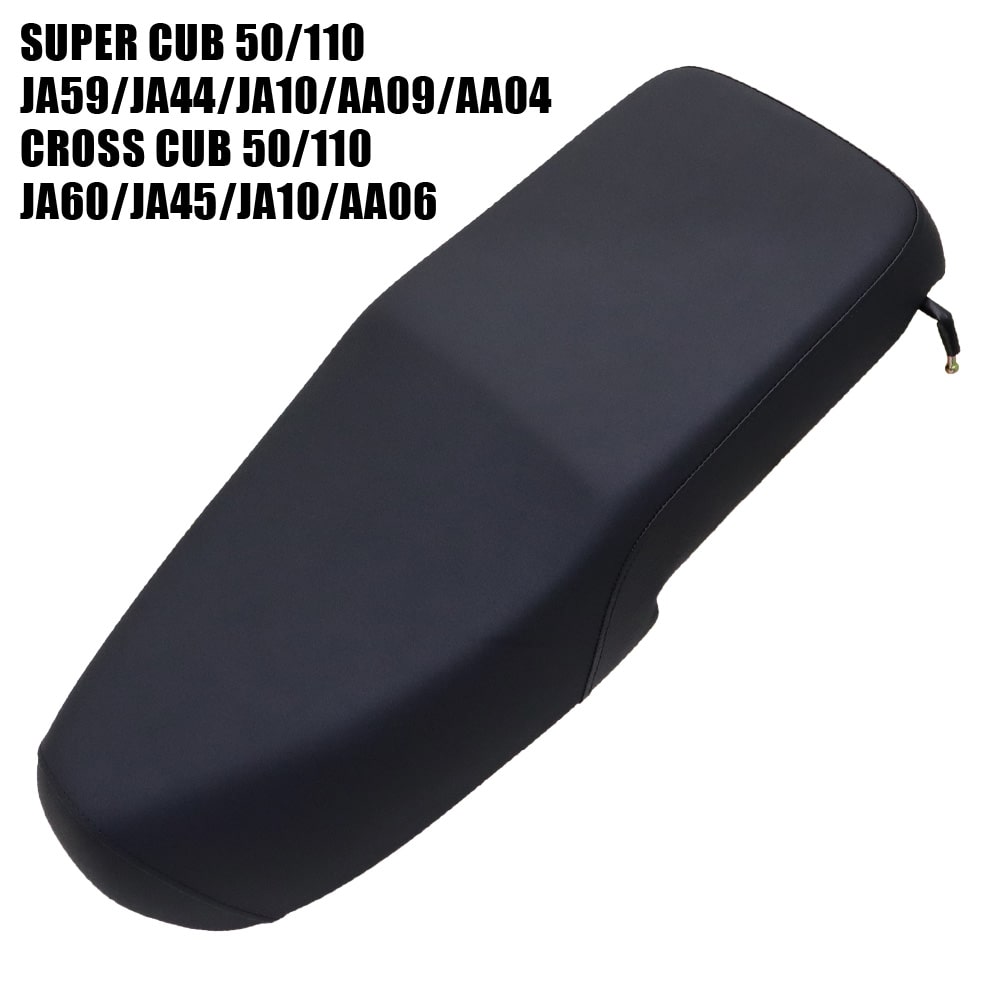 ホンダ スーパーカブ クロスカブ シート ダブルシート W-330-BS バックスキン 黒 ブラック JA59 JA60 JA44 AA09 JA10 AA04 JA45 AA06 カブ カスタムシート カスタムパーツ ドレスアップ 外装 パーツ おしゃれ