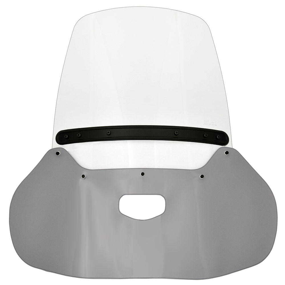 旭風防 af ウインドシールド タレ付き CUB03P-PC クリア スーパーカブPRO専用 外装 カスタムパーツ CUB03P-PC