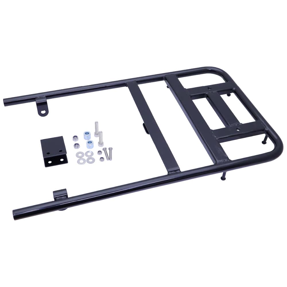 ホンダ スーパーカブ JA59 JA60 AA04 JA10 AA09 JA44 JA45用 B-60 延長オーバーキャリア ブラック 純正リアキャリア併用タイプ