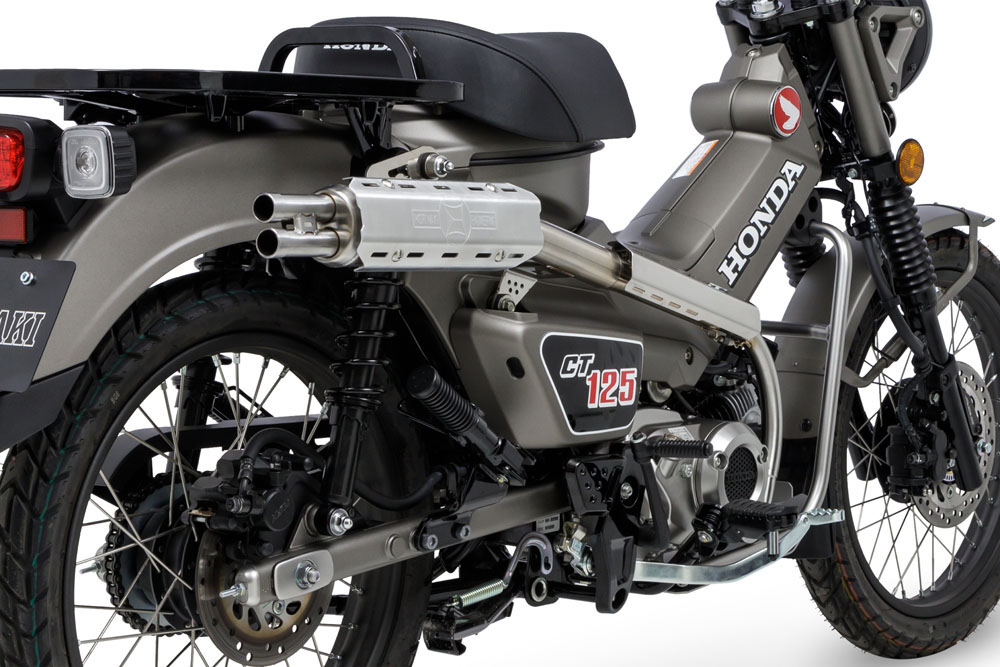 モリワキ フルエキゾーストマフラー ROUGH GEAR ラフギア ハンターカブCT125 JA65用