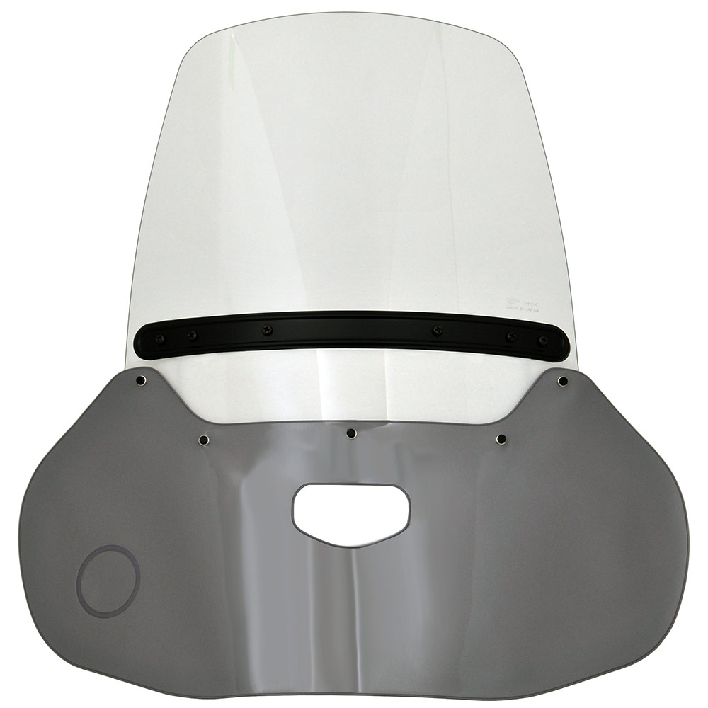 Rakuten - HONDA ホンダ スーパーカブPRO プロ 50 110 JA10 AA04 旭風防 af ウインドシールド クリア 透明 SPC03P-PC 外装 防風 カスタムパーツ