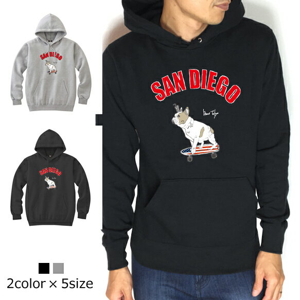 【ネット限定】【送料無料】San Diego Buhi Hoodie/DANS TOKYO ならではのブヒ君の登場！【Dans Tokyo】