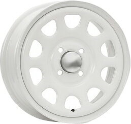 樂天商城 - MLJ　DAYTONA SS ホワイト　14インチ　4本1台分【ホイール】