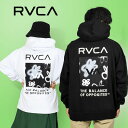 送料無料 プルオーバーパーカー RVCA ルーカ メンズ FLORAL HOODIE ロゴ フーディー パーカー プルオーバー スエット スウェット ビックシルエット スケートボード スノーボード 2023秋冬新作 16%off