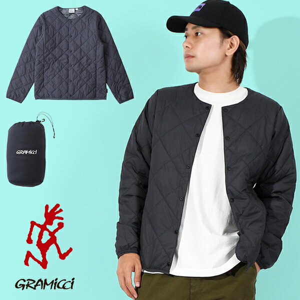 送料無料 グラミチ Gramicci メンズ レディース THERMAL INSULATION QUILTED JACKE...