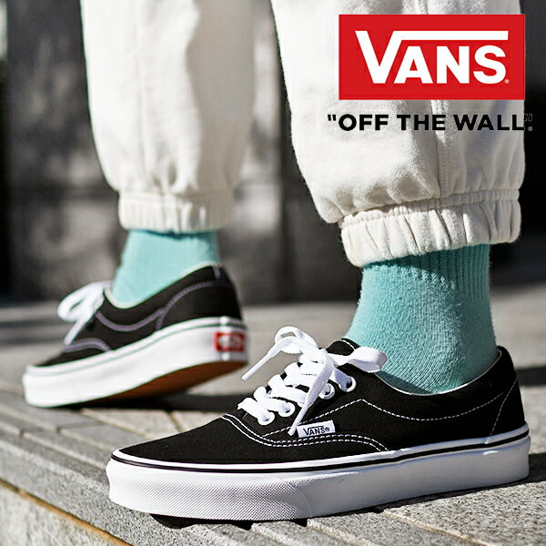 送料無料 VANS スニーカー エラ バンズ ヴァンズ メンズ レディース ERA シューズ ブラック BLACK USA企画 ローカット 靴 VN000EWZBLK 日本正規品