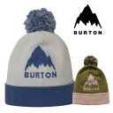 送料無料 ニット帽 バートン BURTON Recycled Trope Beanie メンズ レディース ロゴ ボンボン ビーニー 帽子 ニットキャップ スノボ スノーボード スキー SNOWBOARD 2023-2024冬新作 10%off