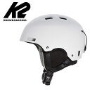 半額以下 送料無料 ホワイト K2 ケーツー ヘルメット VERDICT バーディクト メンズ 紳士 スノーボード スキー ヘルメット HELMET メット ス...