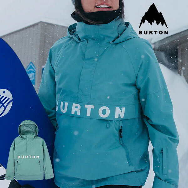 送料無料 スノーボードウェア レディース バートン BURTON Womens Frostner 2L Anorak Jacket レディース アノラック ジャケット スノボ スノーボード 233601 2023-2024冬新作 10 off