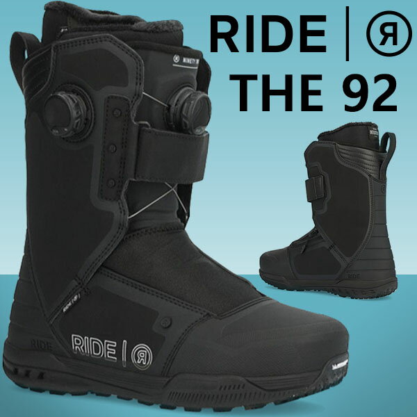 楽天スノボー＆アウトドアのエレスポ230％off 送料無料 RIDE ライド スノーボード ブーツ メンズ THE 92 ナインティーツー BOOTS スノーブーツ スノボ 国内正規品 2023-2024冬新作