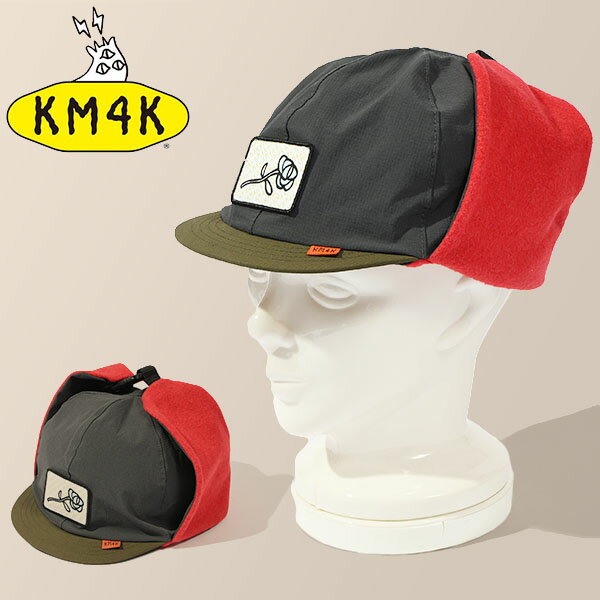 送料無料 キャップ KM4K カモシカ KM4K CAP 10 HI FIVE メンズ レディース ロゴ ニット帽 ビーニー 帽子 ニットキャップ スノボ スノーボード スキー 2023-2024冬新作