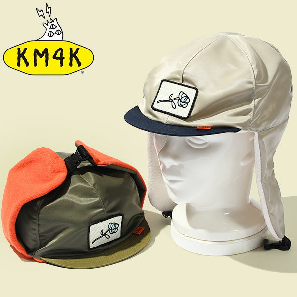 送料無料 キャップ KM4K カモシカ KM4K CAP MrBIG メンズ レディース ロゴ ニット帽 ビーニー 帽子 ニットキャップ スノボ スノーボード スキー 2023-2024冬新作 特割10