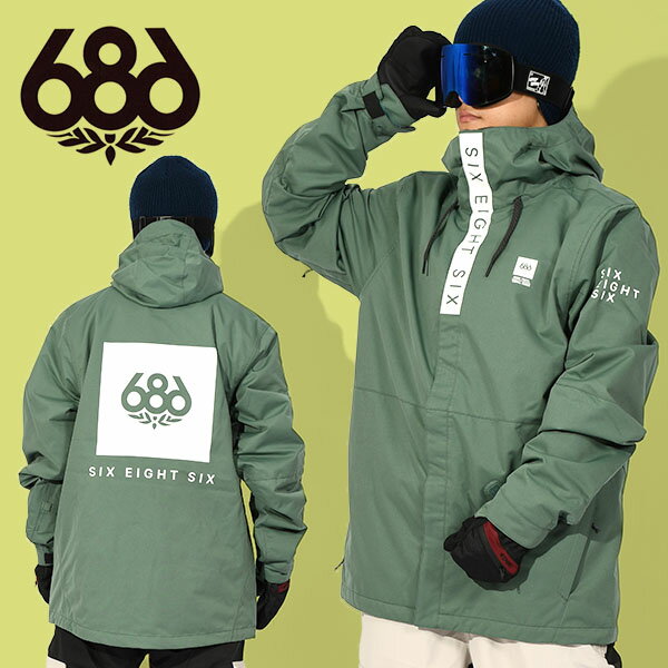 Sサイズのみ 30%off 送料無料 スノーボードウェア 686 SIX EIGHT SIX シックスエイトシックス JAPAN LTD FOUNDATION SHELL JACKET メンズ 限定 ジャパン リミテッド ジャケット スノボ スノー…