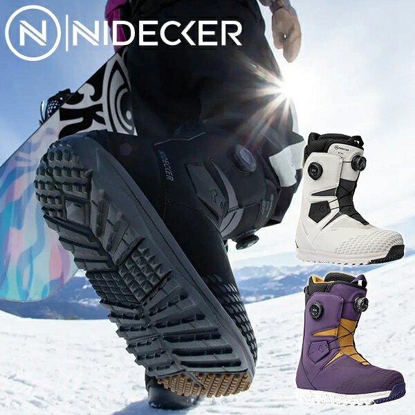  NIDECKER iCfbJ[ Xm[{[h u[c ALTAI A^C Y Xm{ {A BOA BOOTS _u fA {A ቷ T[Ci[ ^ {...